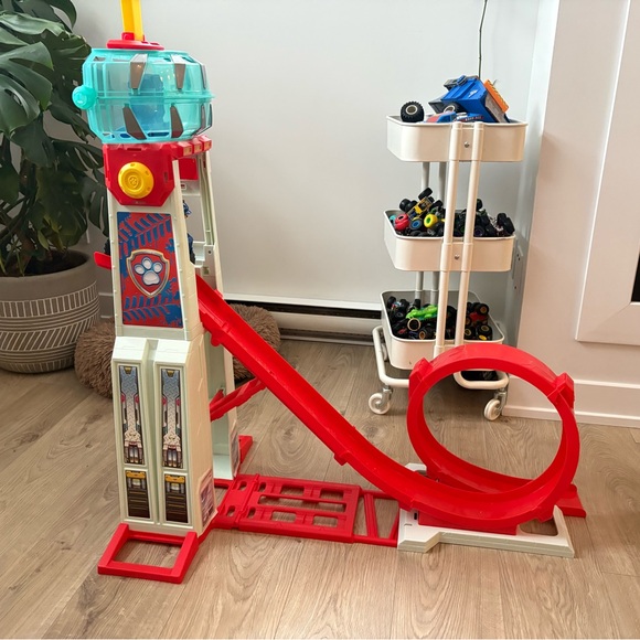 Paw Patrol Other - Paw Patrol Red and Blue Rescue Tower Track